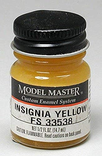 Amazon.com: Insignia Yellow Enamel Paint .5 oz bottle FS 33538 ...