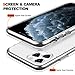 Meifigno Clear Designed for iPhone 11 Pro Case [Certified Military Protection][Anti-Yellow], Clear Hard PC with Soft Edges, Protective Clear Case Compatible with iPhone 11 Pro 5.8 Inch (2019), Clear