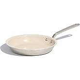 Made In Cookware - 10" Nonstick Ceramic Frying Pan - 5 Ply Stainless Clad - Professional Cookware - Induction Compatible