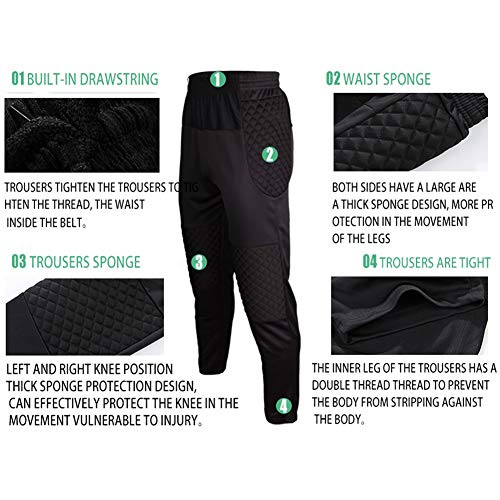 image for Shinestone Adult Men's Goalkeeper Armor Padded Shirt Pants with Sponge
