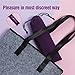COCHING Cordless Electric Wand Massager G Spot Stimulation Vibrator for Women 100% Waterproof Rechargeable Powerful Massage Wand with 16 Speed Vibrating Patterns Muscle Aches Whisper Quite â€“ Purple