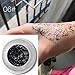 UCANBE Cream Glitter Gel for Body and Face, 0.63 fl. Oz (dark purple)