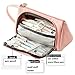 Large Capacity Pencil Pen Case Holder Large Storage Pencil Bag Pouch Stationary Case Makeup Cosmetic Bag for Student Office College