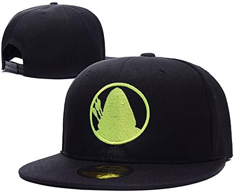 Green Arrow Logo Adjustable Snapback Embroidery Hats Caps