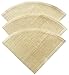 P&F(3 pack) Natural Reusable Coffee Filters 02, Hario V60 02 Style, No Harmful Chemical, All Natural