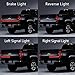 Audew Truck Tailgate Strip Light Side Bed Light Strips Bar 4 Function 60 Inch Waterproof As Turn Signal, Parking, Brake, Reverse Lights for Truck Jeeps RV Ford Dodge Ram Chevy Silverado Chevrolet GMC