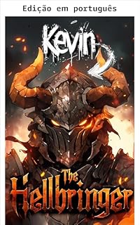 Livro Kevin, o arauto do inferno, um LitRPG isekai de monstro