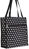 World Traveler Polka Dot Print Collection Travel Tote Bag 12-inch