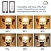 Chener (Pack of 2) R7S Base LED Bulb J78 LED 5W 120V Dimmable Warm White 2700K Double Ended Halogen J Type Bulb Replacement 78mm (3.07'')