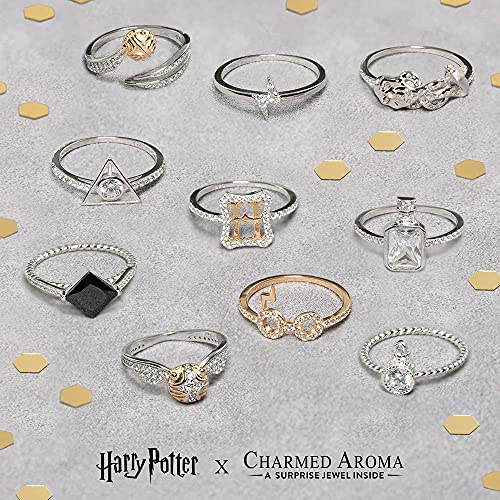Charmed Aroma Harry Potter Cauldron Candle, Dark Arts Ring Collection