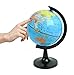 Political World Globe, Office & School Desktop Stand, Easy Rotating Swivel, 9