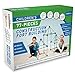 Matchaccino Construction Fort Building Kit - 85 Pieces with Storage Bag - Blue Green STEM Building KIT Gift for Kids