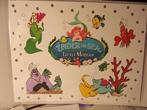 Little Mermaid Theme Placemats-Set of 8