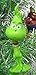 Christmas Ornament Dr. Suess Whoville Dr. Seuss The Grinch Mini Set - Unique Shatterproof Plastic Design