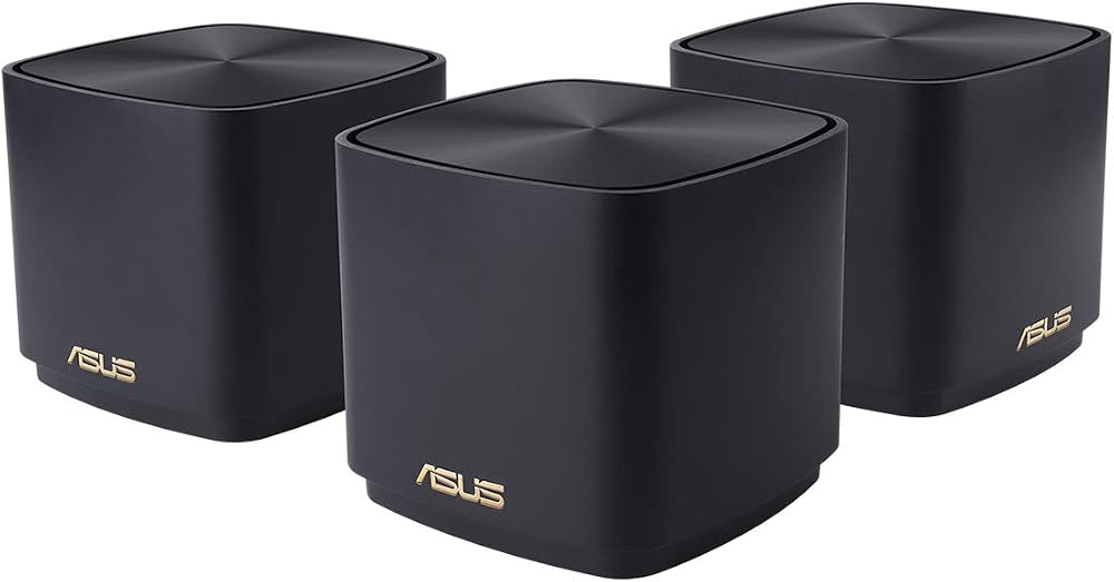 ASUS ZenWiFi AX Mini XD4 Whole Home Mesh WiFi System 3 Pack WiFi 6 1800Mbps