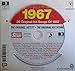1967 BIRTHDAY GIFT - 1967 Chart Hits Compilation CD , 20 Original Songs and 1967 Vintage Greetings Card 6 x 5.5 Inches