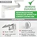 Cabinet Locks Child Safety - Cabinet Latches/Locks, Baby Proofing Cabinet System, Prevents Toddler Injuries and Provides a Slick Invisible Look !! (10 Pack – White)
