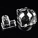 brogtrol Transparent Gimbal Cover Cap Camera Guard Protector and Lens Filter Clamp Lock Clip Holder Drone for DJI (DJI Mavic Pro)