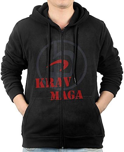 Black Hoodies Lightweight Man's Womans Krav Maga 1 Popular Sweatshirts