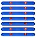 Justice League Superhero Slap Bracelet for Kids Boys & Girls Birthday Party Supplies Favors (7 Pack Superman)