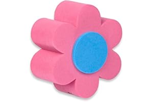 Tenna Tops Cute Pink Daisy Car Antenna Topper Decor (3 in 1 Auto Accessory)