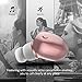 Bluetooth Earbud, NENRENT Smallest Mini Bluetooth Earpiece in-Ear Wireless Headphone Sport Earphone with Mic, HD Stereo, Hands-Free Call, Secure Fit for Cellphone Gym Running Driving (Rose Gold)-1 PCS