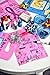 Plastic Thank You Gift Bags with Die Cut Handles 9x12 Inch (150) - Pink and Blue Glossy Pastels, Thick Poly - Retail Merchandise Shopping, Bulk Wholesale Pack - Quality Made - Bonus ebook