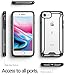 Poetic Affinity Slim Fit Dual Material Protective Bumper Case for Apple iPhone 7 (2016) - Black/Clear