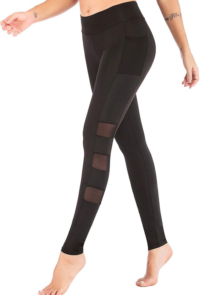 Amazon.com: Goddessvan 2019 Women High Waist Yoga Pants Side ...