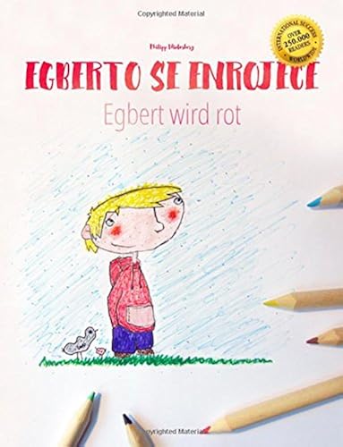 Download Alberto se enrojece/Egbert wird rot: Libro infantil para colorear español-alemán (Edición bilingüe) PDF