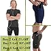 Sport-it Men's Compression Workout Shorts with Pockets for Phone - Base Layer Tights, Short Leggings