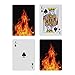 The Divine Card Company Poker Cards, Flames