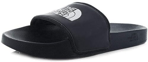 north face sliders white