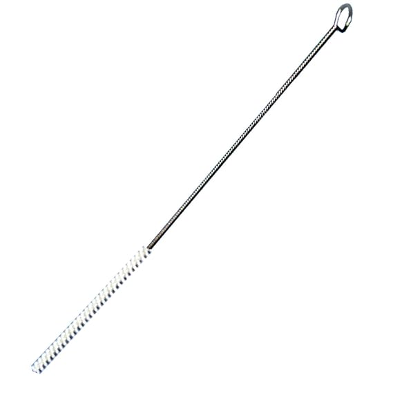 Schlauchbürste Nylon 3x100x300mm in Faltschachtel. Milchschlauchbürste/Reinigungsbürste für den Milchschlauch von Kaffee - Vo