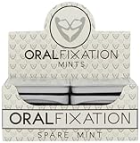 Oral Fixation Mints Spare Mints, Spearmint, 0.8-Ounce Tins (Pack of 12)