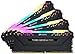 Corsair Vengeance RGB Pro 64GB (4x16GB) DDR4 3000 (PC4-24000) C15 Desktop Memory Black