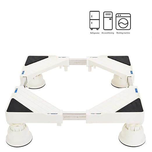 MHSHZY Soporte Lavadora Base Móvil Ajustable De 4 Ruedas ...