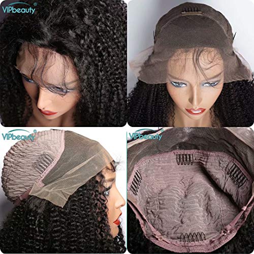 Mongolian-Afro-Kinky-Curly-Wig13x4-Natural-Black-Lace-Front-Human-Hair-Wigs-For-Black-Women-Pre-Plucked-150-Density-Human-Hair-Wigs10-Inch150