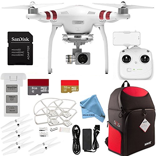 DJI Phantom 3 Standard with 2.7K Camera and 3-Axis Gimbal - 
