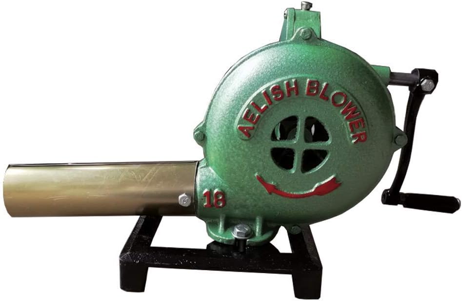 Simond Store Mini Hand Crank Blacksmith Blower, Manual Fan