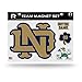 Rico Industries NCAA Notre Dame Fighting Irish Die Cut Team Magnet Set Sheet
