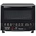 Panasonic FlashXpress Toaster Oven Countertop, 4-Slice Compact Size with Double Infrared Heating, 6 Auto Cook Options and Precise Temperature Control, 1300W - NB-G110P-K (Black)