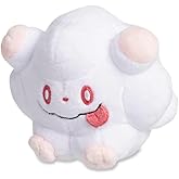 Pokémon Center: Swirlix Sitting Cuties Plush, 4 Inch