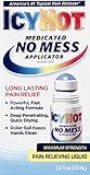 Icy Hot Medicated No Mess Applicator Max-Strength 2.5 Ounce (73ml) (3 Pack)