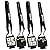 Give'r Hands Free Neck Coozie Beverage Insulator - 4 Pack