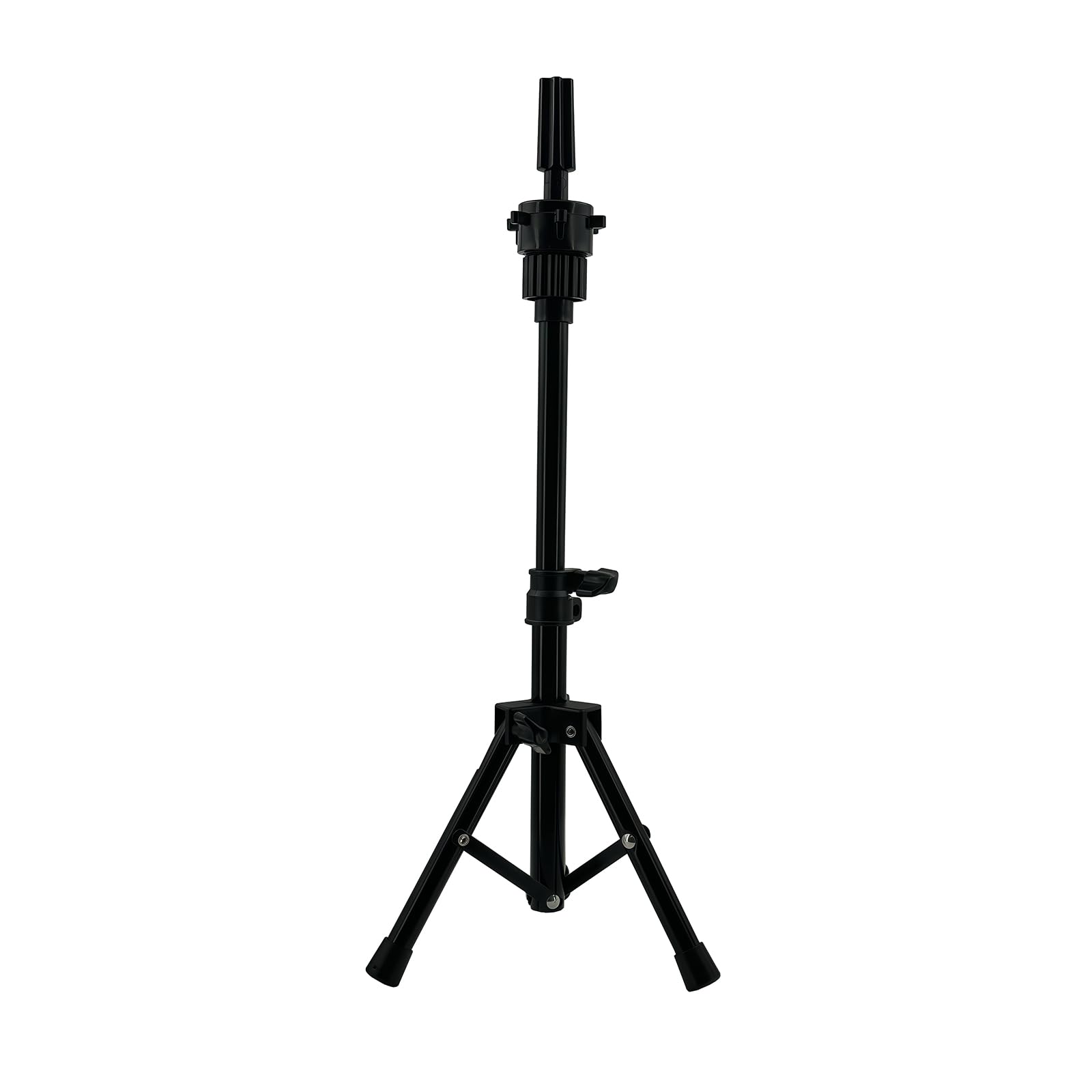 Aofadaning Mannequin Head Stand,Adjustable Wig Head Stand Reinforced Metal Mannequin Holder for Cosmetology Hairdressing Training (small 23.5inch)