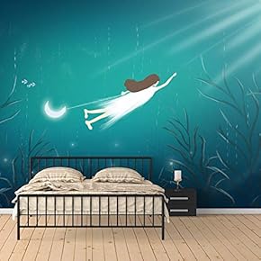 Wall Mural Dream World Removable Wallpaper Wall Sticker for Bedroom Living Room - 66x96 inches