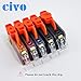 CIVO Ink Cartridges Compatible Replacement for Inkjet Printer PGI-225 & CLI-226 with Ink Level Indicator (10 Pack (2 PGI-225BK, 2 CLI-226BK, 2 CLI-226C, 2 CLI-226M, 2 Y))