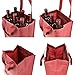 Simply Green Solutions - Reusable Bags for Wine Bottles Gifts, Wine Bottle Carrier with Handles, for 1-6 Bottles, Set of 4, Ornate