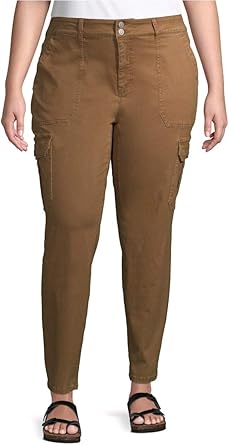 plus size skinny cargo pants